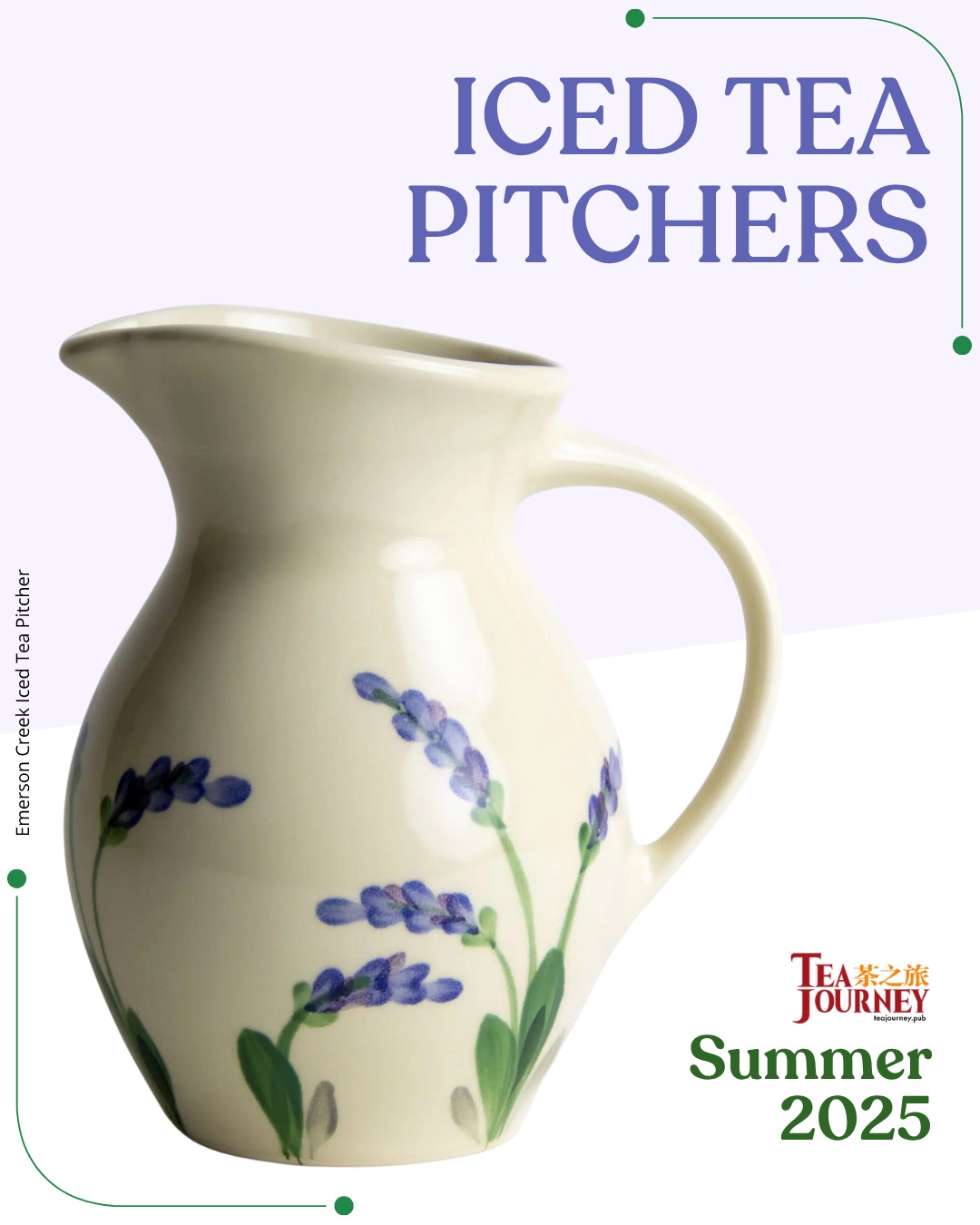 The right pitcher isn’t just functional. It sets the tone.
Our Summer Issue spotlights iced tea pitchers for every kind of table: rustic, modern, or somewhere in between. See the full curation at the link (summer issue) in our bio.