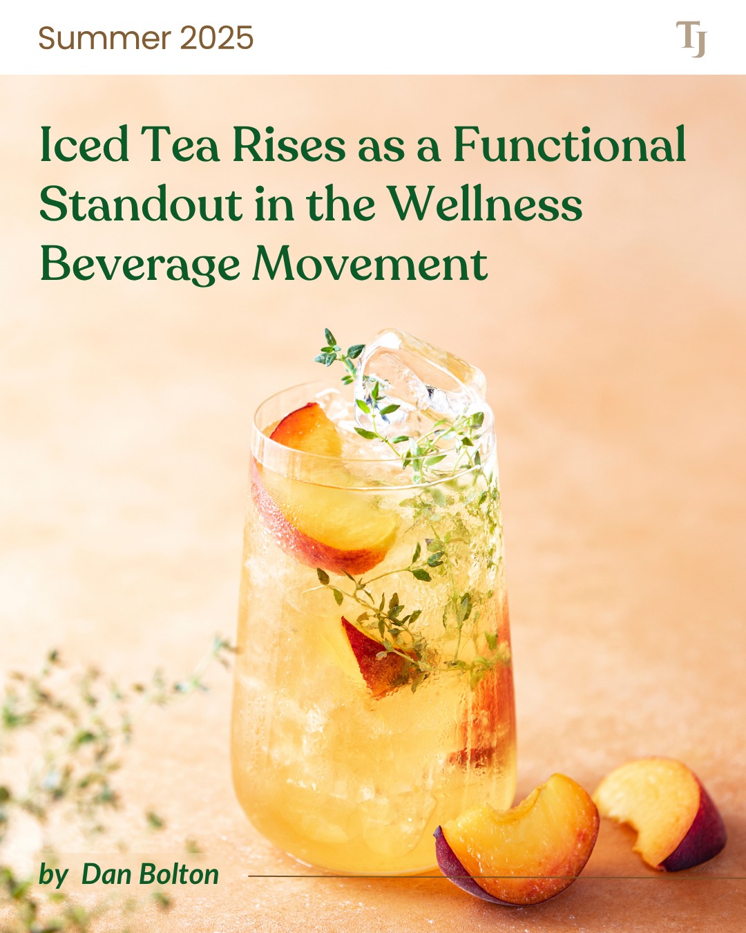 The cold tea aisle is evolving. Less sugar, more purpose. Discover the new wave of cold brews in our Summer 2025 issue. Link in bio.