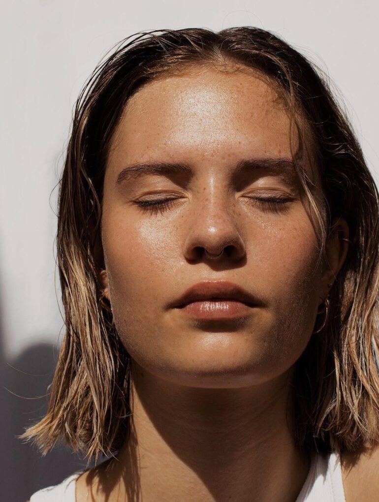 Glowing skin
