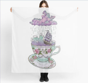 Storm in a Teacup Scarf