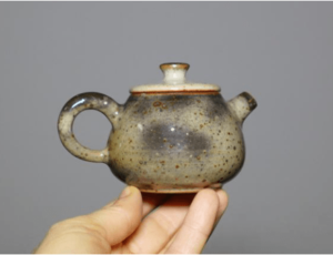 Grey Shino Teapot