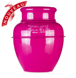 Mariage Frères| Pink Lacquered Tea Jar