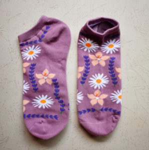 Herb Flower Ankle Socks