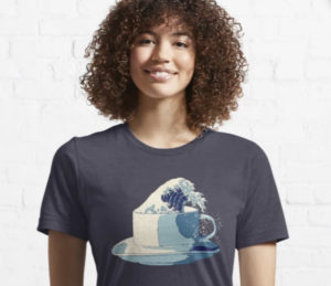 Storm in a tea cup t-shirt
