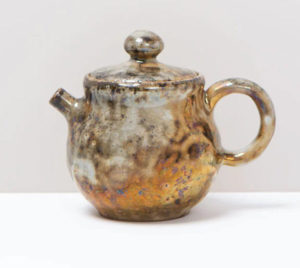 Song Tea & Ceramics | Shino Gold Teapot
