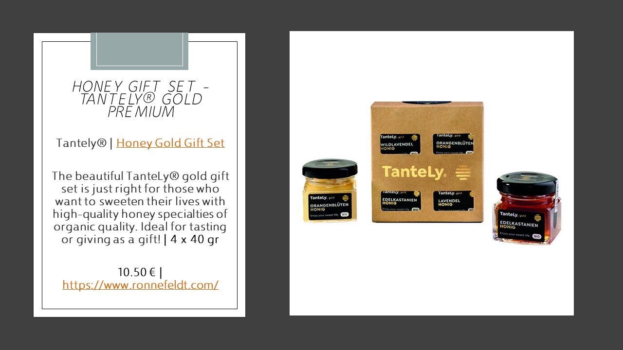 HONEY GIFT SET - TanteLy® gold Premium 
