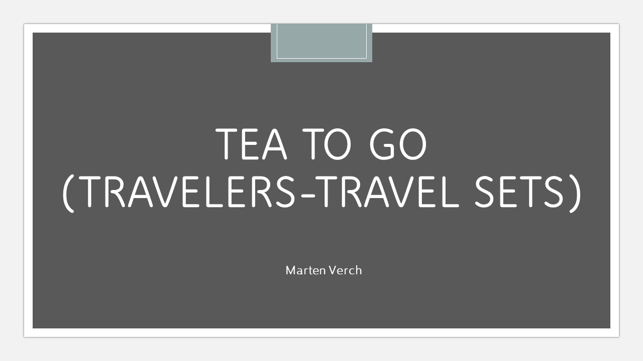 Tea To Go (Travelers-Travel Sets)