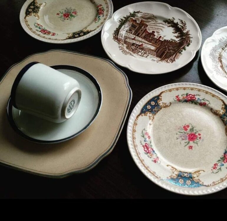 An inheritance of tea sets