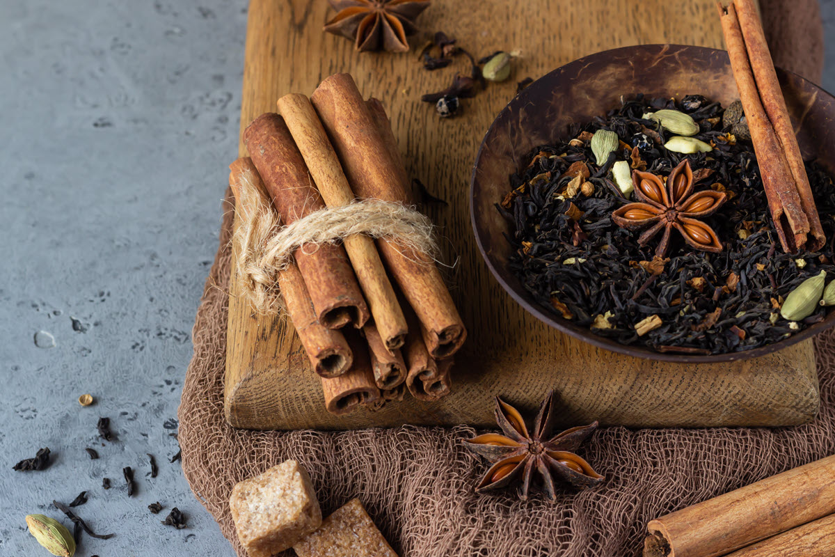 Warming spices are the flavors of the season