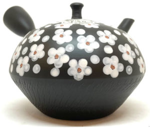 Kyusu Japanese Teapot - Plum Blossoms - 260ml