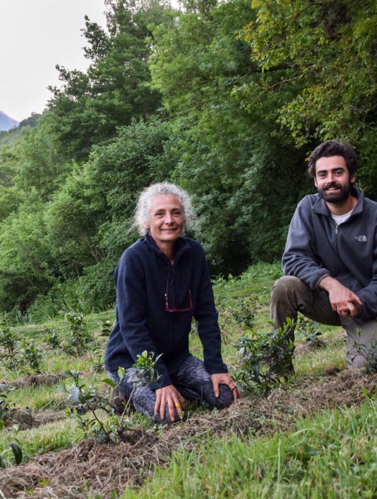 Lucas Ben-Moura and his mother and associate Sybille