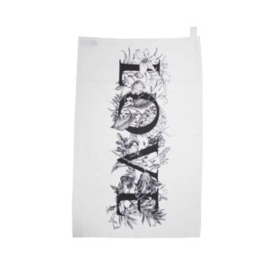 Love tea towel for Mother's Day gifts
