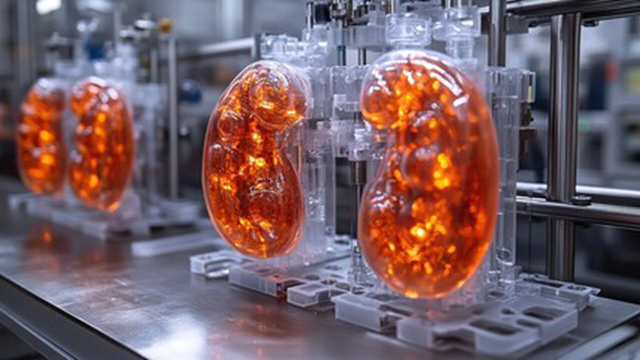 Model of kidneys
