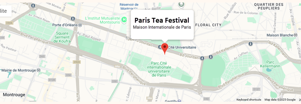 Paris Tea Festival Map
