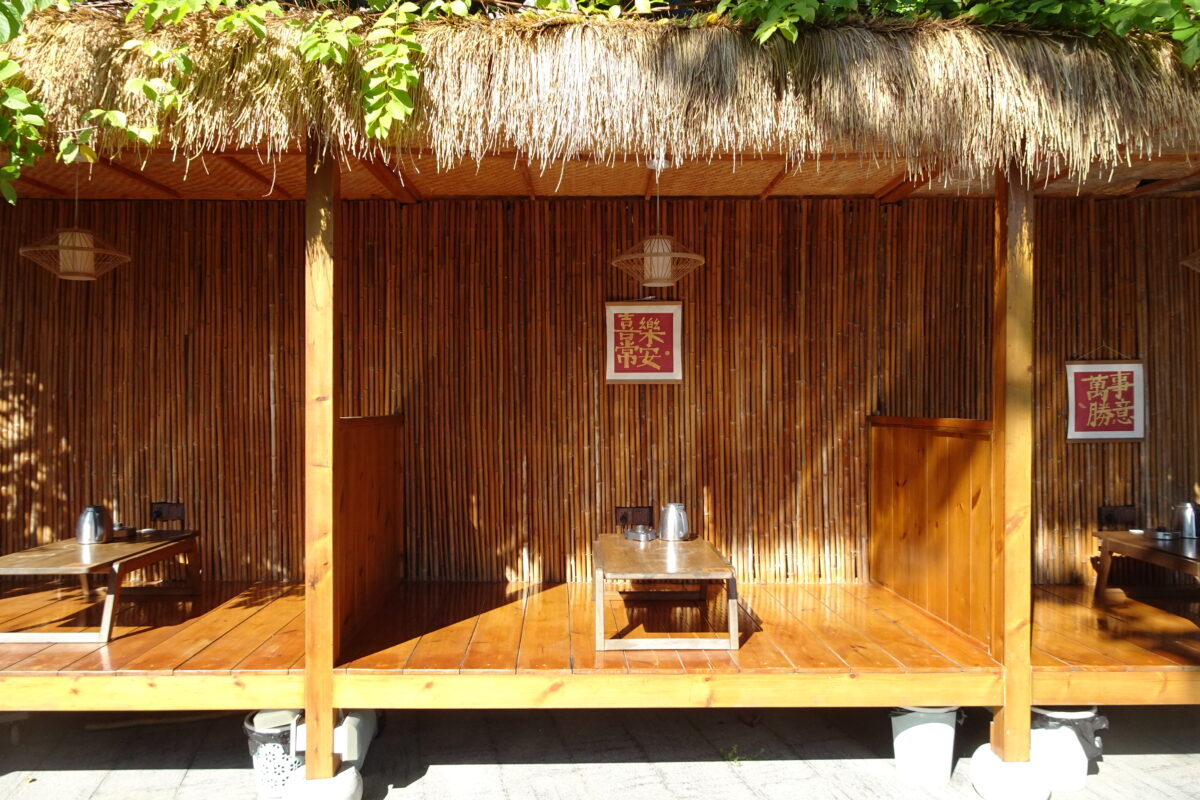 Outdoor Tea House in Chaozhou