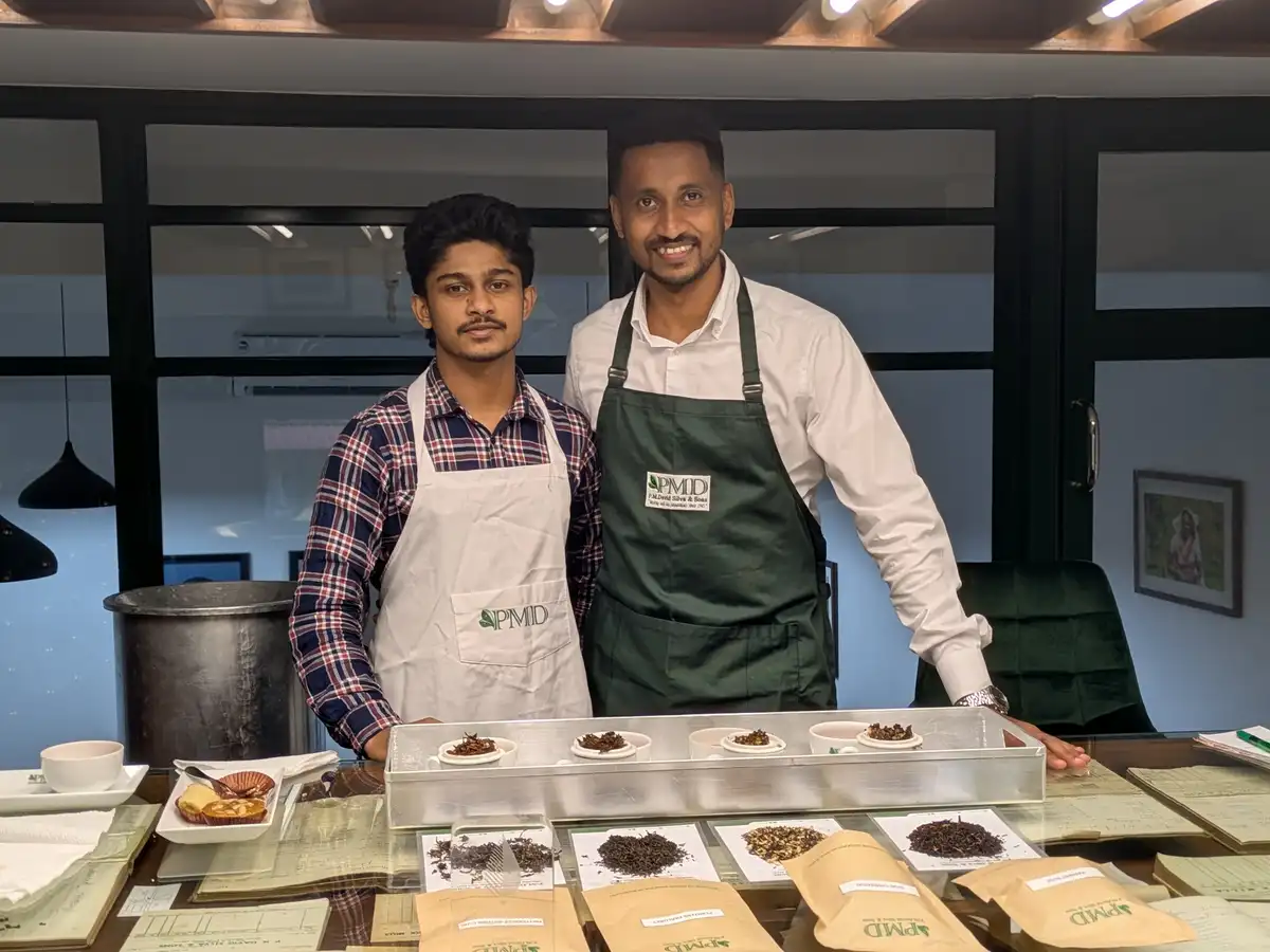 Tea Tasting at PMD Tea, Sri Lanka Tea Trails