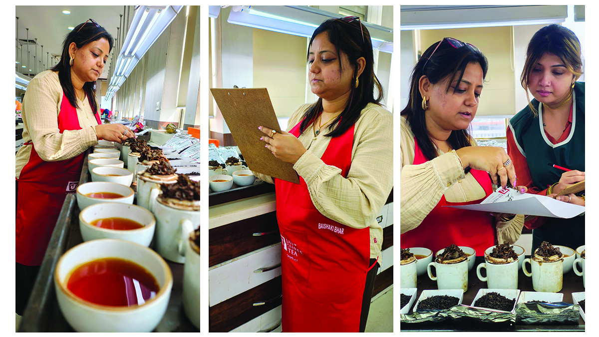Tea taster Baishaki Bhar Jay Shree Teas