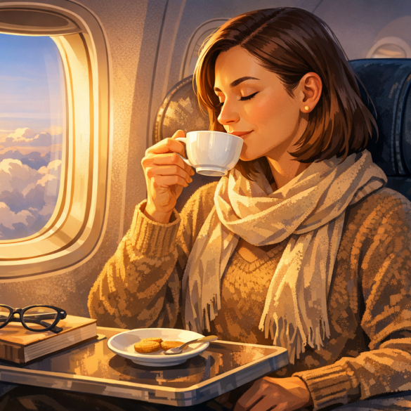 In-flight tea